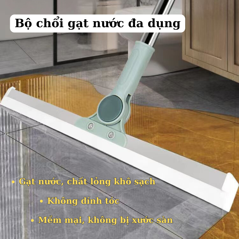 Chổi gạt nước sillicon sàn nhà tắm quét nhà thông minh gạt sạch nhà tắm chống trượt đa năng Jono