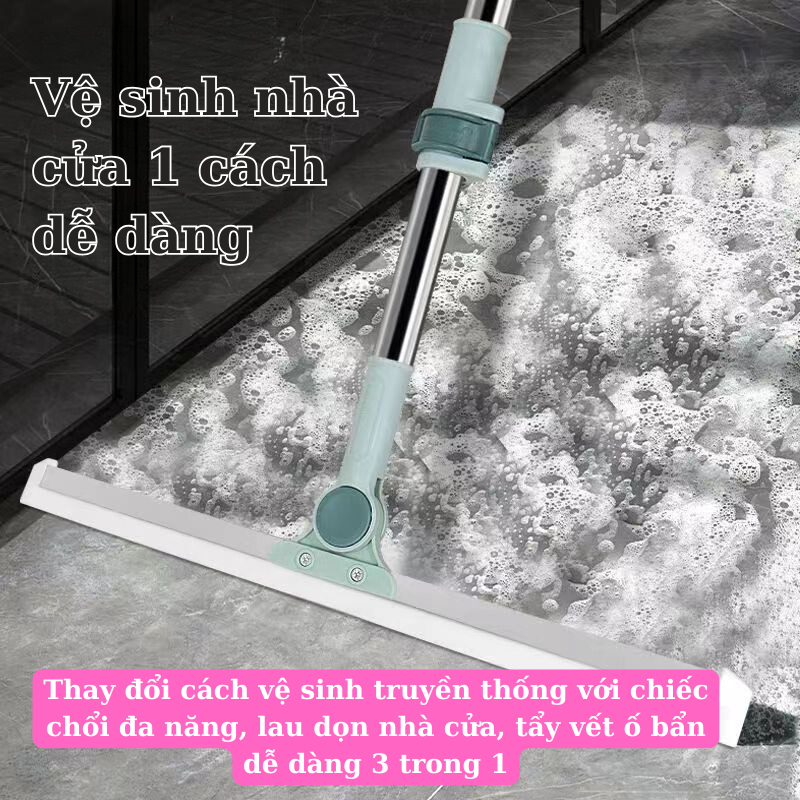 Chổi gạt nước sillicon sàn nhà tắm quét nhà thông minh gạt sạch nhà tắm chống trượt đa năng Jono
