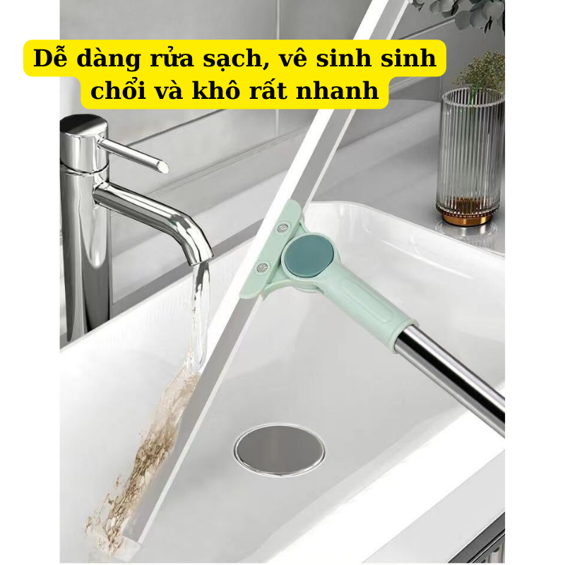 Chổi gạt nước sillicon sàn nhà tắm quét nhà thông minh gạt sạch nhà tắm chống trượt đa năng Jono