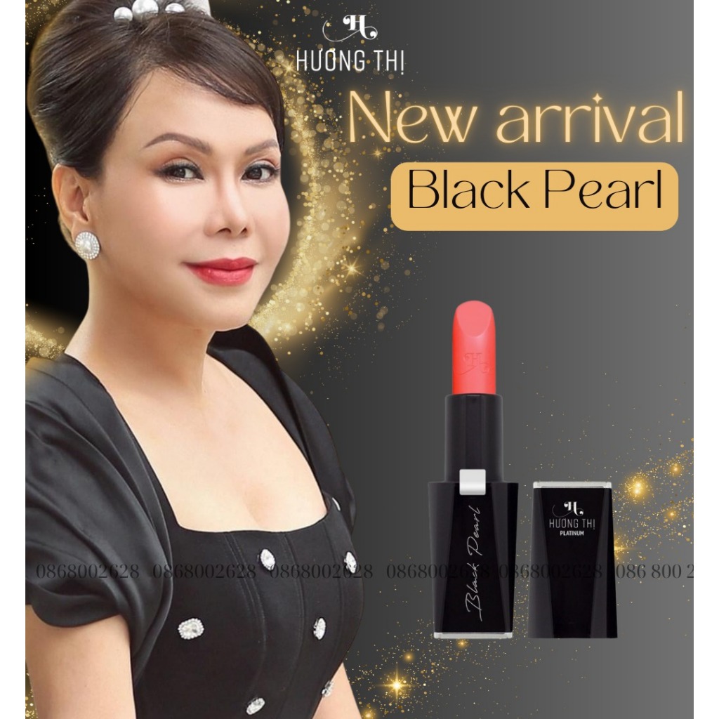 Son dưỡng không phai Hương Thị Black Pearl - Phiên Bản 2023