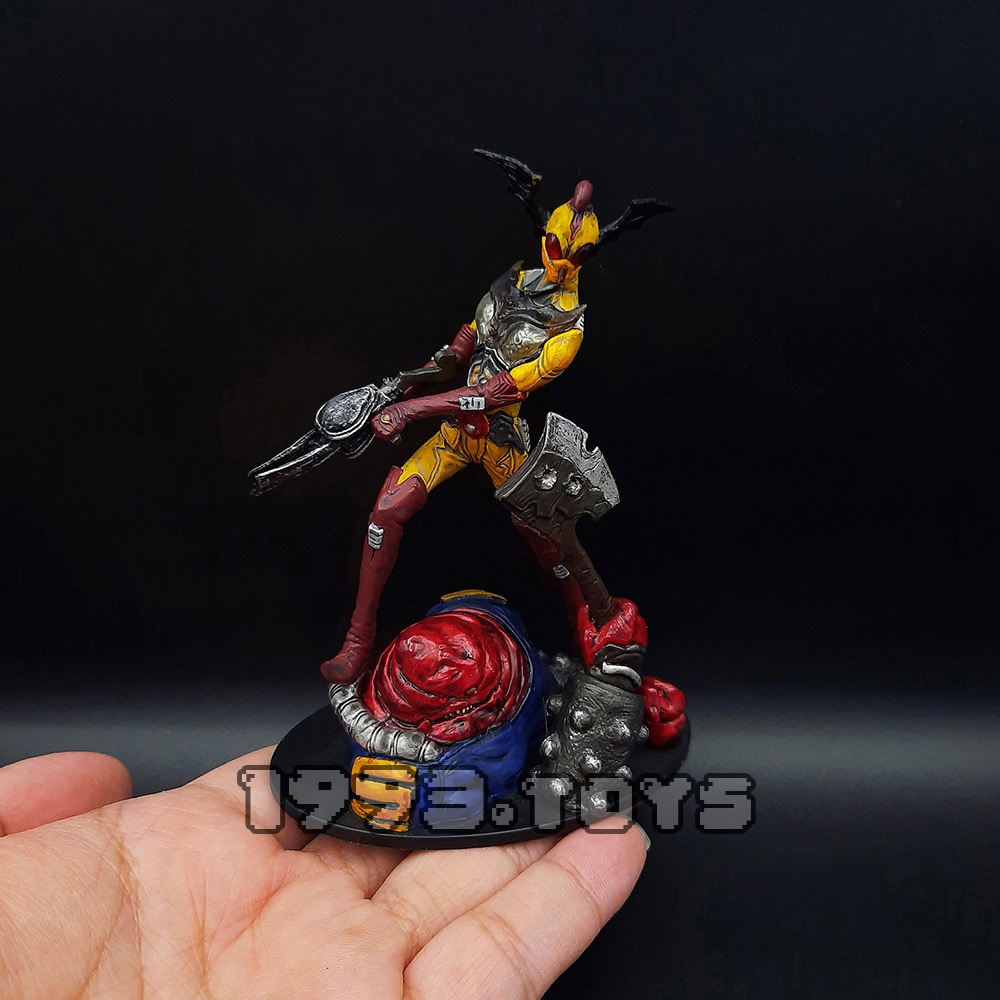 Mô hình nhân vật figure Tokusatsu Akumaizer 3 Bandai S.I.C. Takumi Damashii Vol 3 - Evil