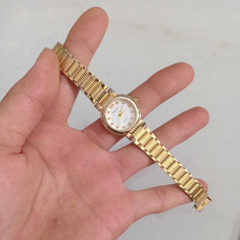 Đồng hồ si nữ hiệu KLAEUSE si vàng