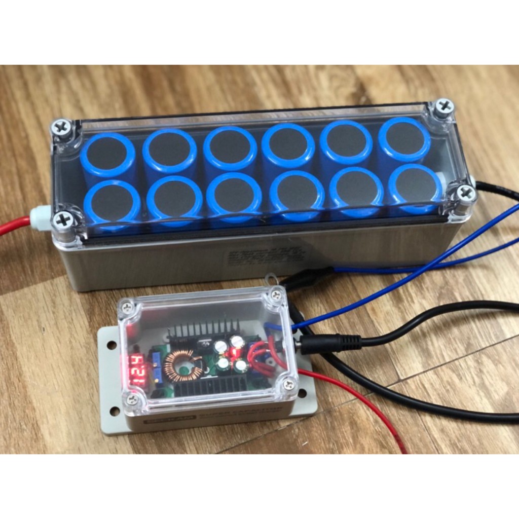 Siêu tụ điện Kích đề xe hơi không cần Acquy