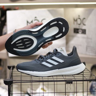 [Chính Hãng] Adidas Pureboost 23 - Xám Sọc Trắng - Code: IF2372