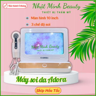 Máy soi da mặt Adora thế hệ mới siêu nét | Máy soi da Adora 10 inch