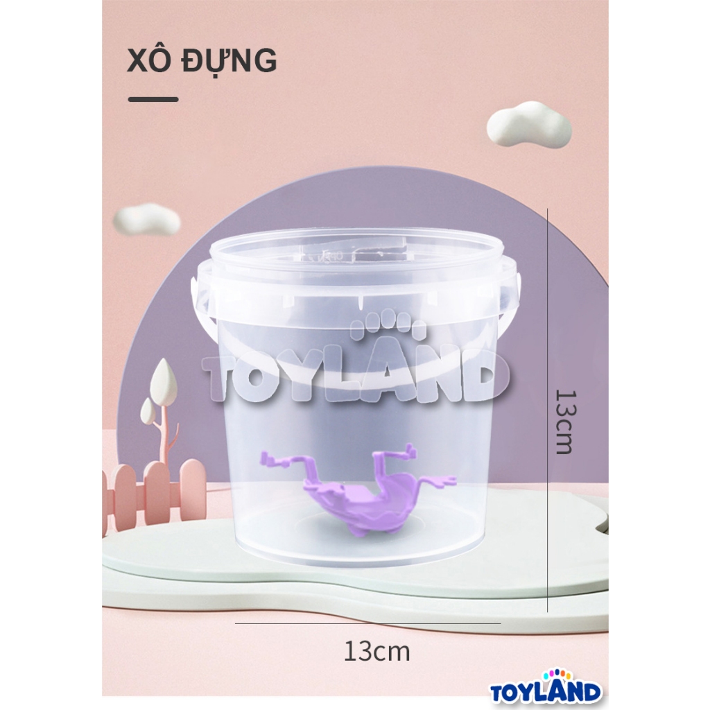 Đồ Chơi Ếch Nhựa Bật Nhảy Vui Nhộn Cho Trẻ TOYLAND, Nhiều Màu Sắc Đáng Yêu