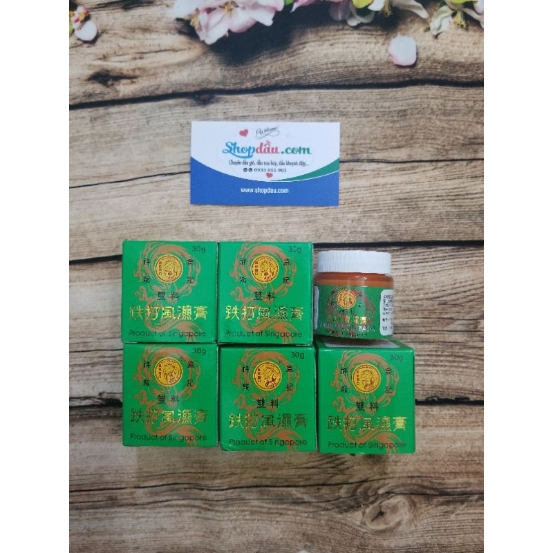 Dầu cù là sư tử đỏ Rheumatics Balm nội địa Singapore