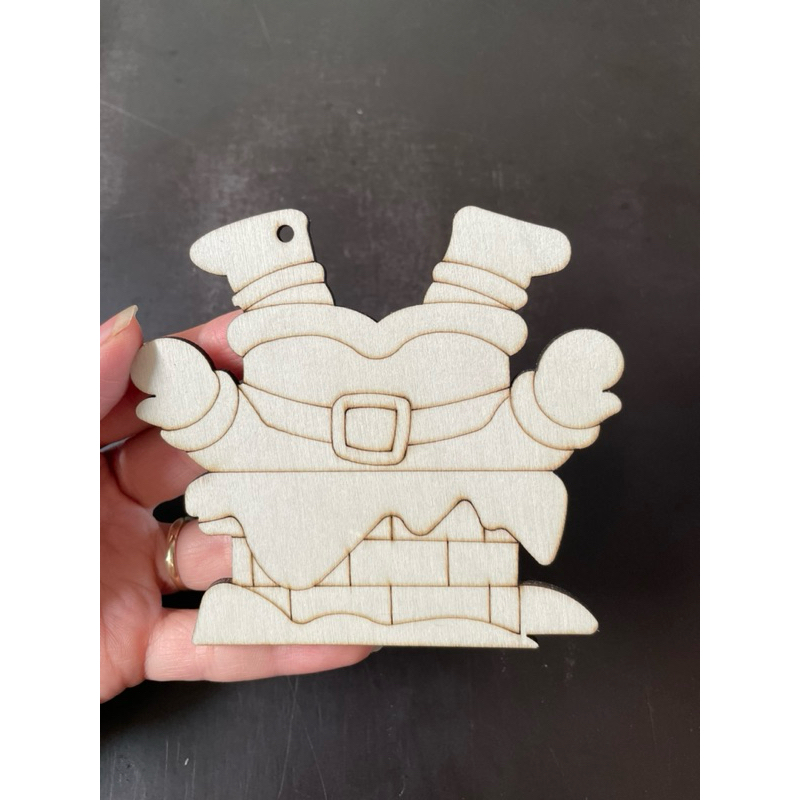 Đồ chơi cho bé- Bộ tô màu gỗ chủ đề noel giúp bé thoả sức tô vẽ, decor và sáng tạo