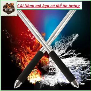 Gậy bóng chày, gậy đa năng, gậy leo núi, gậy thép titan, chiều dài 50cm, thiết kế chống trượt đa năng tiện lợi...