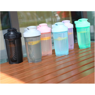 Bình lắc 500ml có logo H.B.L (đủ màu, có quai cầm, chịu nhiệt)
