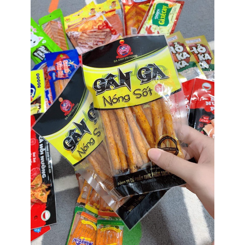 1 Gói Gân Gà Sốt Vị Cay Cay Siêu Ngon