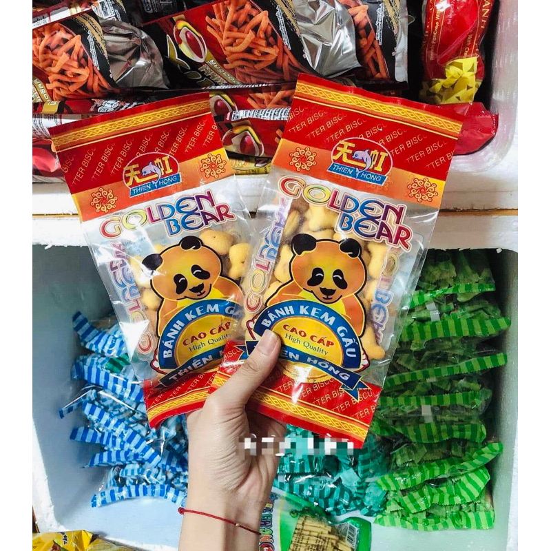 Bánh Kem Gấu Thiên Hồng gói 100g