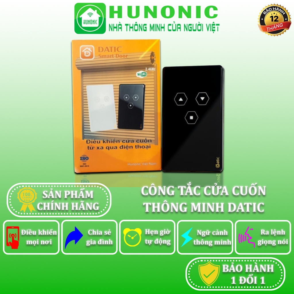 Công Tắc Cửa Cuốn Thông Minh Datic Smart Door, Công Tắc Cửa Cuốn Điều Khiển Từ Xa Bằng Điện Thoại - DTDOOR