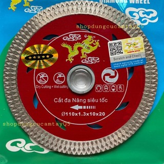 Lưỡi cắt gạch đa năng cao cấp. Lưỡi cắt gạch đa năng rồng xanh 1 tấc 105MM 110MM. Lưỡi cắt gạch đa năng rồng đỏ.