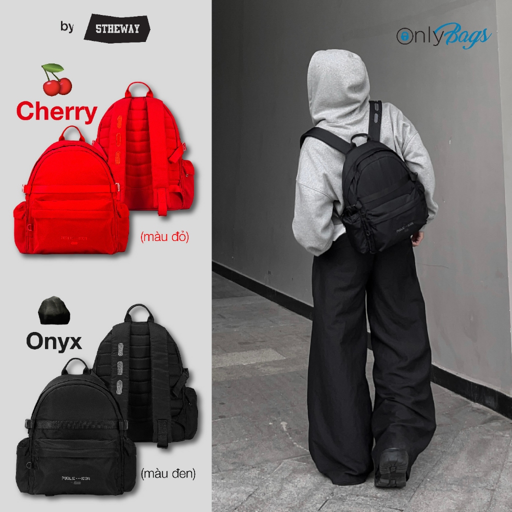 Balo 5THEWAY /mono colo/ BOXY ROCKET BACKPACK