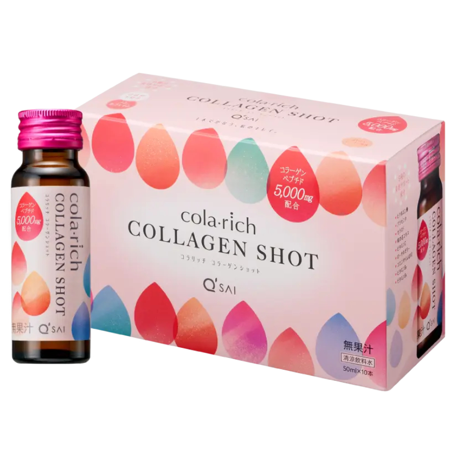 Combo 3 hộp Collagen Shot hàm lượng 5000mg, hộp 10 chai 50ml