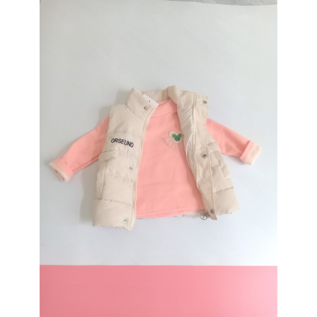 Áo phao gile cho bé, áo khoác gile cho bé trai, bé gái