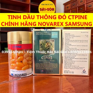 Tinh dầu thông đỏ hàn quốc chính hãng - golden pine,hộp 100 viên