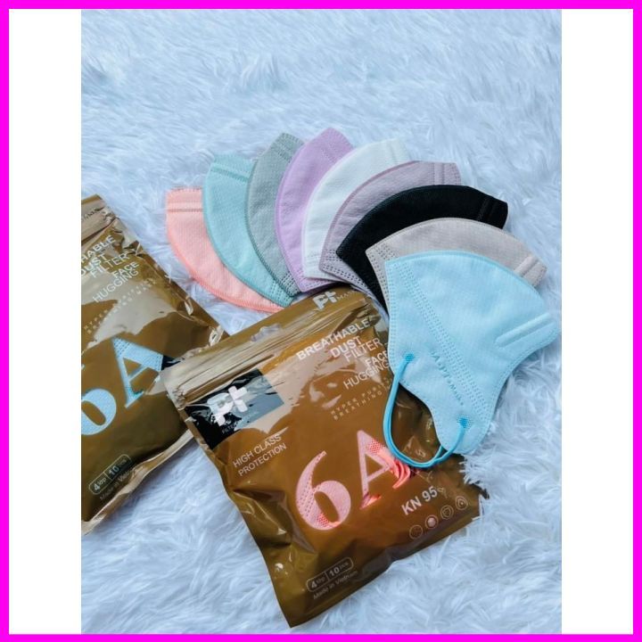 Combo 100 Chiếc Khẩu Trang 6A PT Mask Che Nắng Toàn Bộ Khuôn Mặt Siêu Ôm Mặt Dành Cho Người Lớn