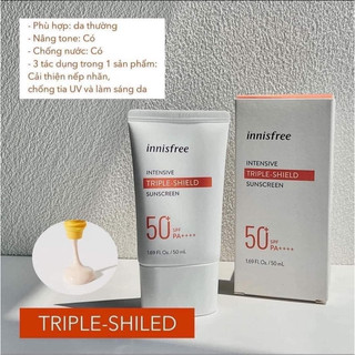 Kem chống nắng Innisfree mẫu mới