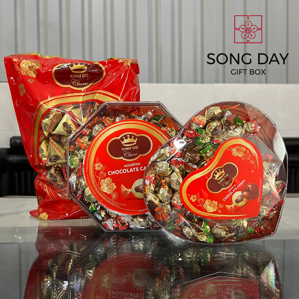 Kẹo Sôcôla Kinh Đô Thập Cẩm – Hộp bát giác 230g