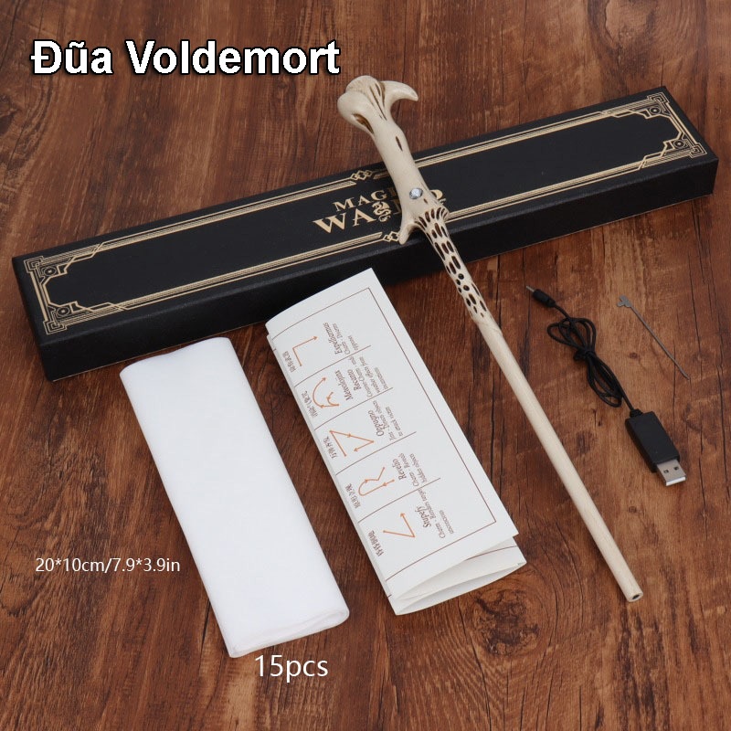 Đũa Phép Thuật Harry Potter Tạo Lửa Ma Thuật 5 Phiên Bản Đũa Cao Cấp Giống Trong Phim.Đồ Chơi Nhập Vai Thông Minh Cho Bé