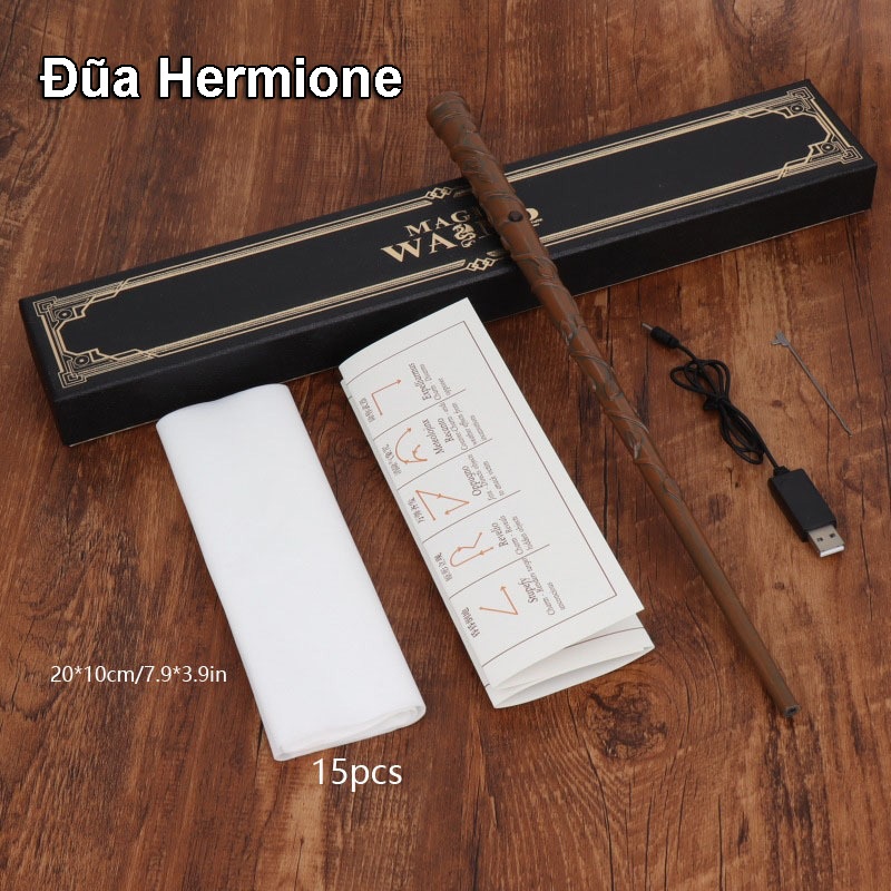 Đũa Phép Thuật Harry Potter Tạo Lửa Ma Thuật 5 Phiên Bản Đũa Cao Cấp Giống Trong Phim.Đồ Chơi Nhập Vai Thông Minh Cho Bé