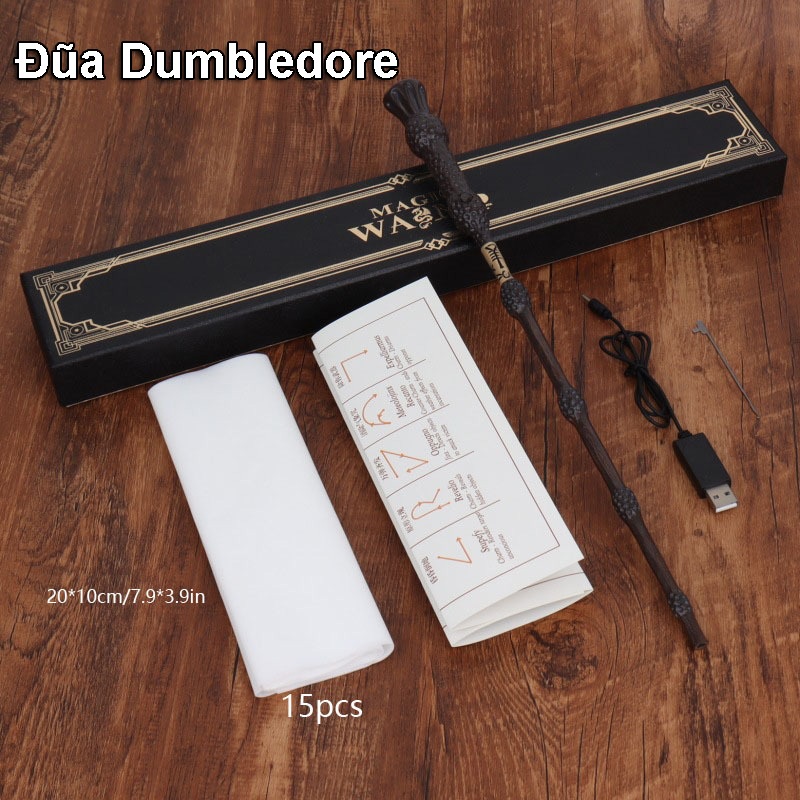 Đũa Phép Thuật Harry Potter Tạo Lửa Ma Thuật 5 Phiên Bản Đũa Cao Cấp Giống Trong Phim.Đồ Chơi Nhập Vai Thông Minh Cho Bé
