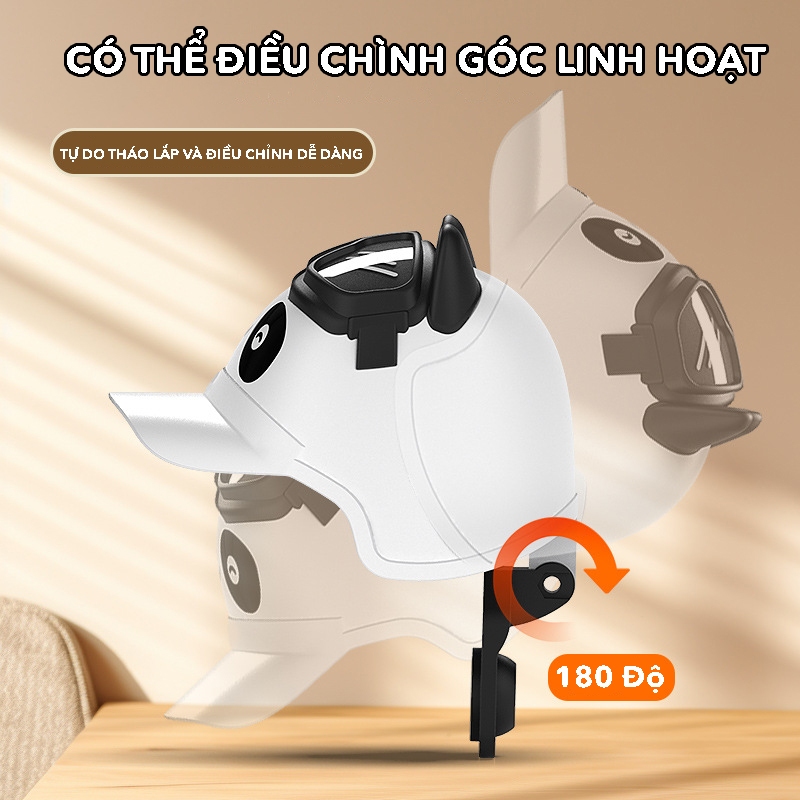 GIÁ ĐỠ ĐIỆN THOẠI CÓ MŨ DỄ THƯƠNG CHE NẮNG, CHE MƯA CÓ THỂ XOAY CHO XE ĐẠP, XE MÁY