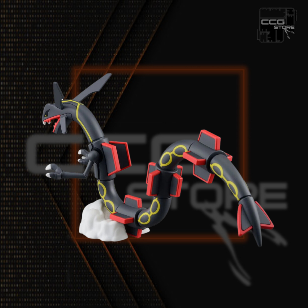 Mô hình lắp ráp Pokepla - BANDAI - Black Rayquaza