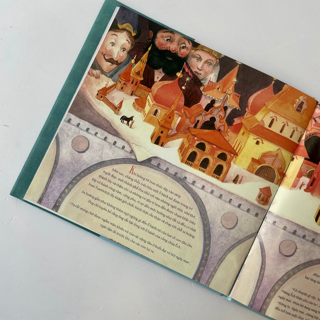 Sách - Công chúa Êch - Truyện cổ  thế giới - Crabit Kidbooks - dành cho trẻ 5+