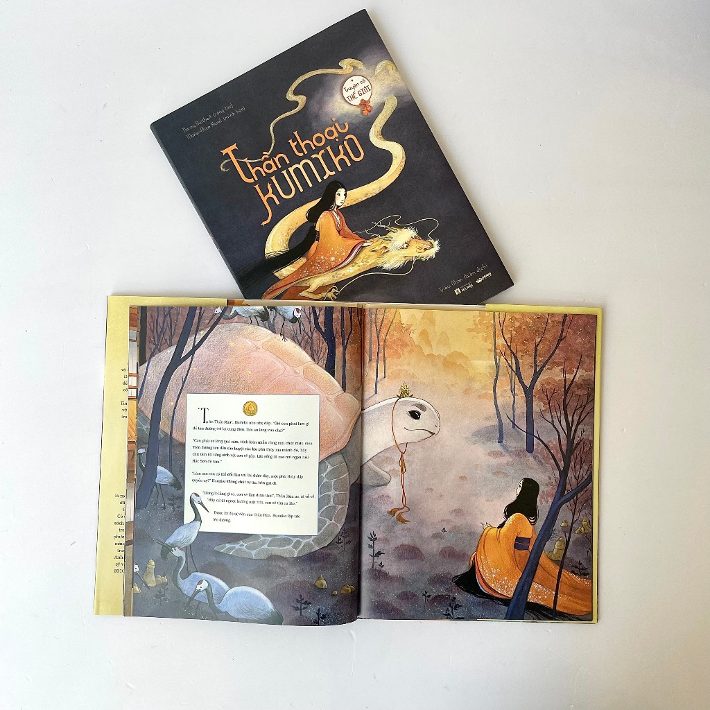 Sách - Thần thoại Kumiko - Truyện cổ tích thế giới - Crabit Kidbooks - cho bé 5+