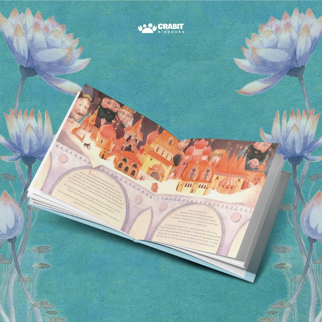 Sách - Công chúa Êch - Truyện cổ  thế giới - Crabit Kidbooks - dành cho trẻ 5+