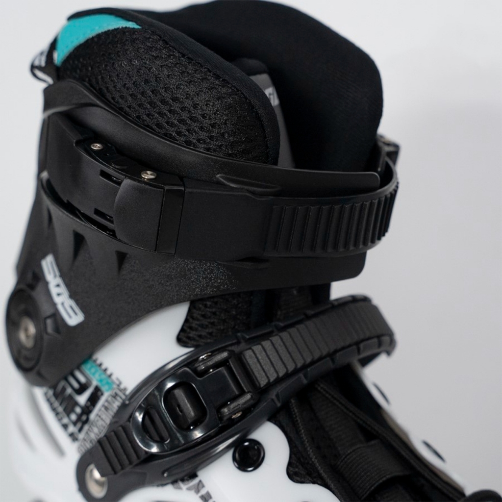 Giày patin người lớn  COUGAR 509C 2 màu đen/ trắng