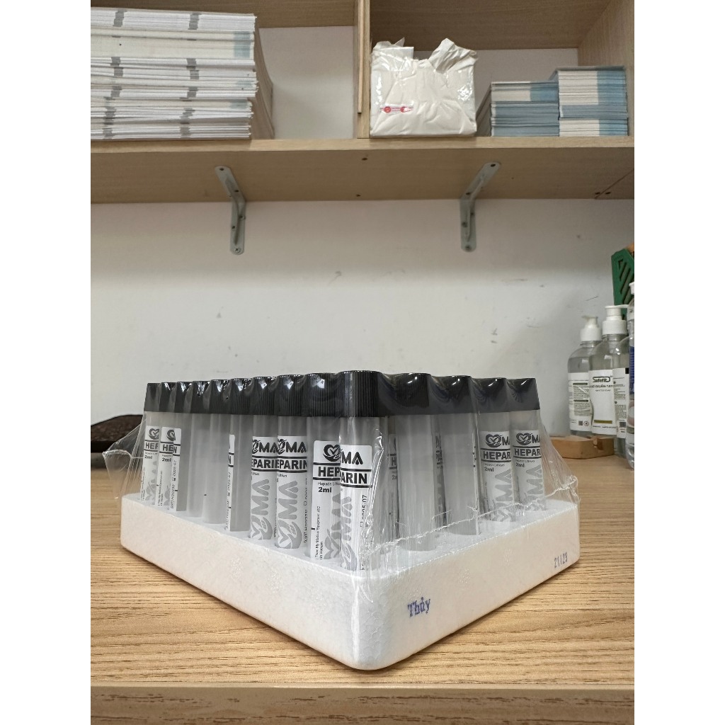 Ống nghiệm kháng đông 2ml Heparin VMA Hồng Thiện Mỹ