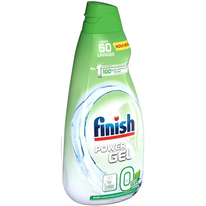 GEL RỬA BÁT FINISH ECO 0% 900ML - Sản phẩm chuyên dùng cho Máy rửa bình sữa Moaz BéBé MB-064