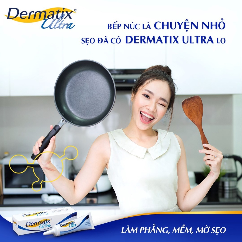 Dermatix Ultra Kem Làm Phẳng Mềm Và Mờ Sẹo 15g