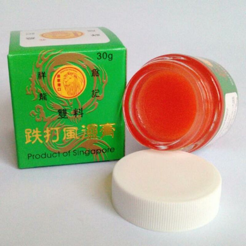 Dầu cù là sư tử đỏ Rheumatics Balm nội địa Singapore