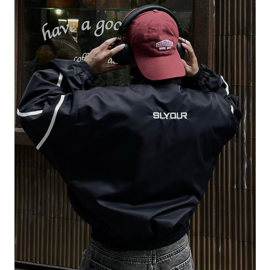 Áo Khoác Dù Form Boxy VER1 - Jacket 2 lớp form unisex brand SLYOUR