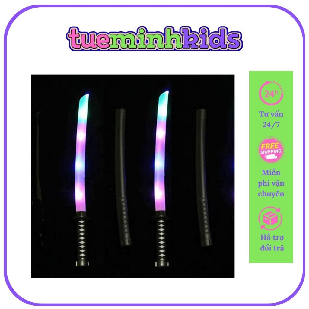 Đồ chơi phát sáng kiếm Katana có đèn có âm thanh dài 67 cm Tuệ Minh Kid's