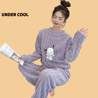 Bộ nỉ dài lông bông UNDERCOOL chất lông mịn thỏ, bộ giữ nhiệt mùa đông SB34