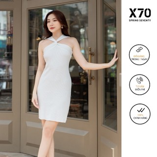Đầm Dệt Kim Body Vai Chéo Vải Đẹp Sang Trọng Thời Trang X70 - 00700024