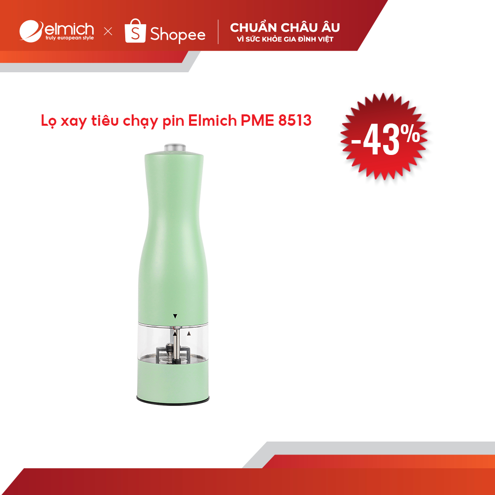 Lọ xay tiêu chạy pin Elmich PME 8513