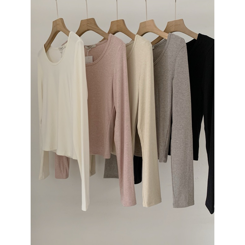 KAYY. Áo pull trơn cổ tròn _ A2537