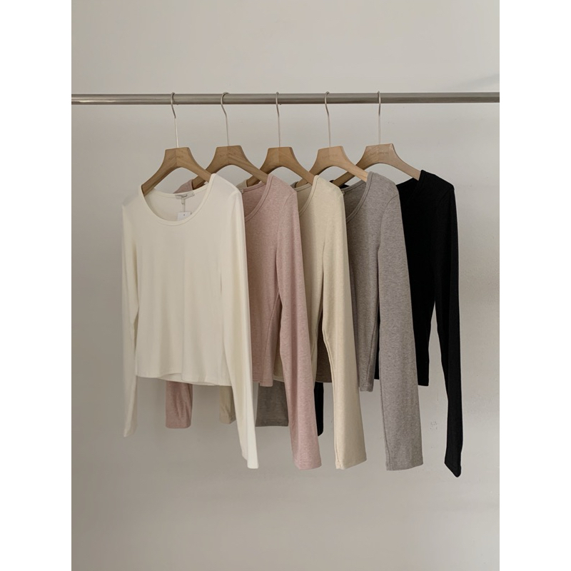 KAYY. Áo pull trơn cổ tròn _ A2537