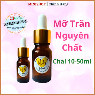 Mỡ trăn triệt lông nách tay chân MinHy mỡ trăn nguyên chất handmade wax lông tẩy lông 