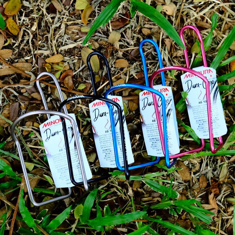 🇯🇵Made in Japan🇯🇵 Gọng nhôm gắn bình nước xe đạp Minoura Dura-Cage