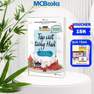 Sách - Tập viết Tiếng Hàn - Luyện viết chữ đẹp như người bản ngữ