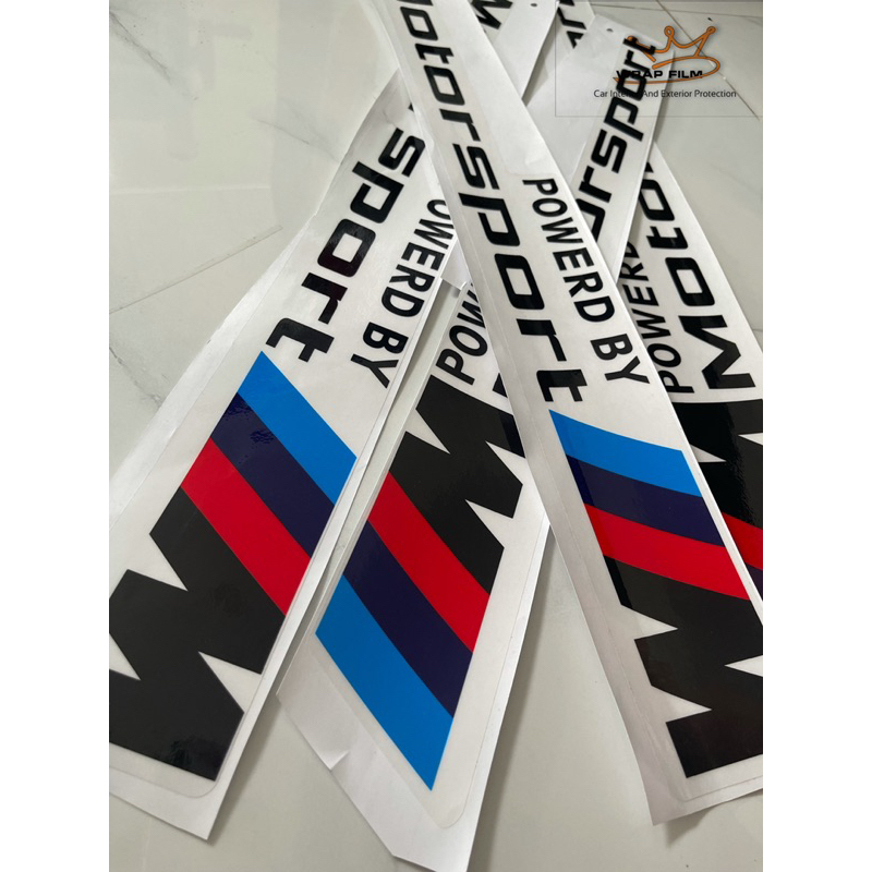 Tem trang trí ô tô - Tem JDM - Tem pvc 3 lớp