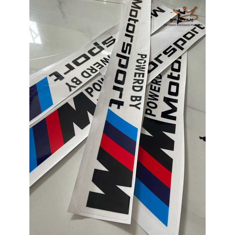 Tem trang trí ô tô - Tem JDM - Tem pvc 3 lớp